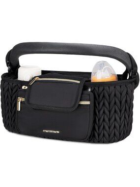 Universal Stroller Organizer with Insulated Cup Holders & Detachable Phone Bag